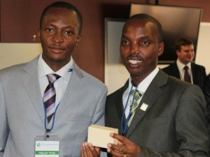 Soap Creators, Moctar Dembele from Burkina Faso and Gerard Niyondiko from Burundi
